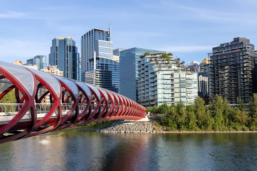 Calgary's Peace Bridge; Mark Ducharme